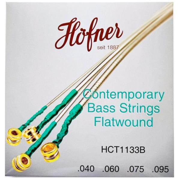 ヘフナー バイオリンベース用フラットワウンド弦 40-95 HCT1133B Hofner Viol...