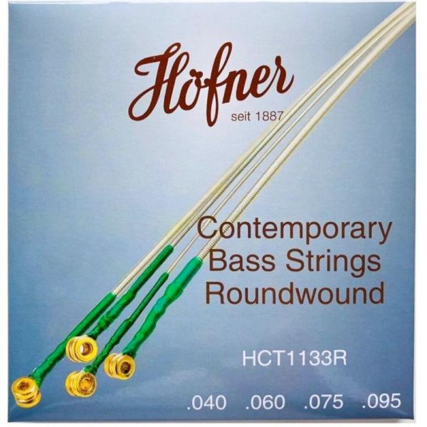 ヘフナー バイオリンベース用ラウンドワウンド弦 40-95 HCT1133R Hofner Viol...
