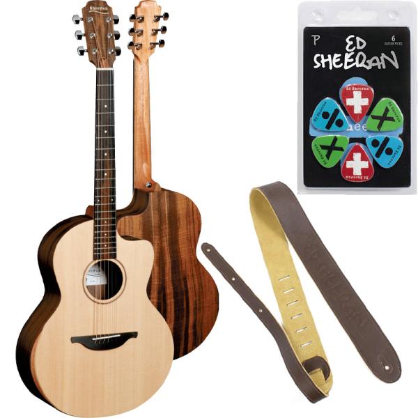 エドシーラン監修　エレアコ ギターストラップ ピックセット　Sheeran by Lowden S-...