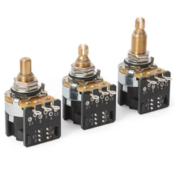 Montreux モントルー ポット CTS DPDT A250K Solid INCH PUSH ...