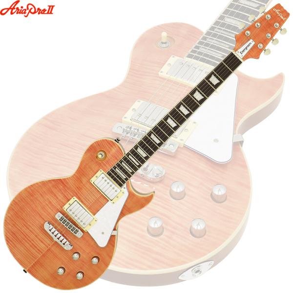 アリアプロ2 エレキギター AEエバーグリーン ミスティーピンク AriaProII Electri...