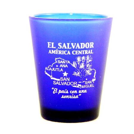El Salvador中央アメリカコバルトブルーショットガラス並行輸入