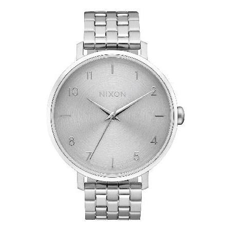 NIXON Arrow 腕時計 ユニセックス All Silver並行輸入