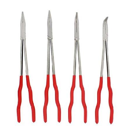 特別価格ABN Needle Nose 16in Plier 4-Piece Set - Long ...