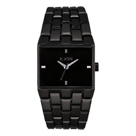 NIXON Ticket A1262 - オールブラック - 50m防水 メンズ アナログファッショ...