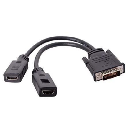 特別価格CableDeconn DMS 59ピン to 2 HDMI ディスプレイ分配機 HDMI ...