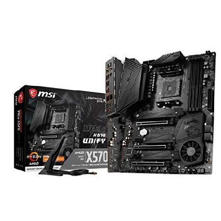 特別価格MSI MEG AMD X570 Unify AM4 ATX DDR4-SDRAM Moth...