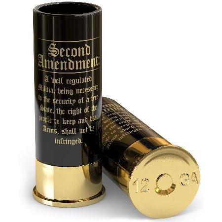 2nd Amendment 12 Gauge Shot Glasses - Set of 4 - A...