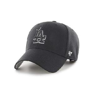 特別価格'47 ブランド ロサンゼルス LA ドジャース MVP 帽子 キャップ ブラック/ホワイト アウトライン並行輸入｜gandm-store