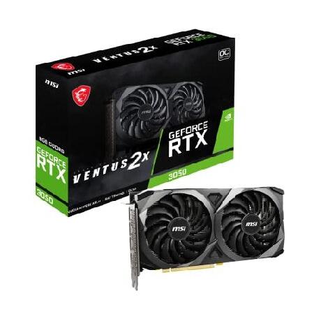 特別価格MSI GeForce RTX 3050 VENTUS 2X 8G OC グラフィックスボー...