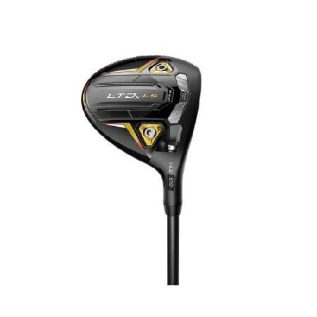 Cobra Golf 2022 LTDX LS フェアウェイ マット ブラック-ゴールド フュージョ...