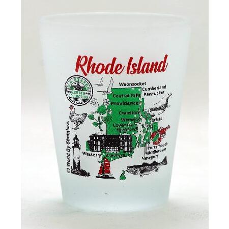 Rhode Island US States Series Collection Shot Glas...
