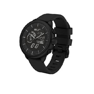 Fossil Men's or Women's Gen 6 Wellness Edition 44mm Silicone Hybrid Smart Watch, Color: Black (Model: FTW7080)並行輸入｜gandm-store