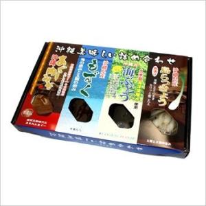 沖縄美味しい詰め合わせ4点セット（あぐー肉みそ、もずく、海ぶどう、島らっきょう）