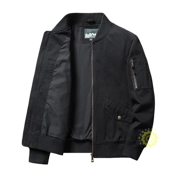 ミリタリージャケット メンズ MA1 フライトジャケット 秋服 ブルゾン おしゃれ 40代 50代フ...