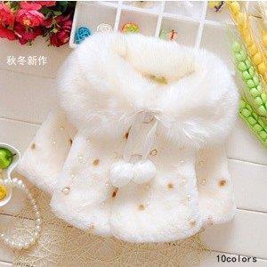 ファー ファーコート 子供服 子ども 毛皮コート キッズ 女の子 ベビー 上着 防風防寒 暖かい ア...