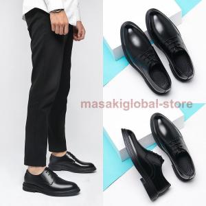 シークレットシューズ 本革 身長アップ 8cm...の詳細画像1