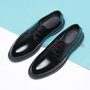 シークレットシューズ 本革 身長アップ 8cm...の詳細画像2