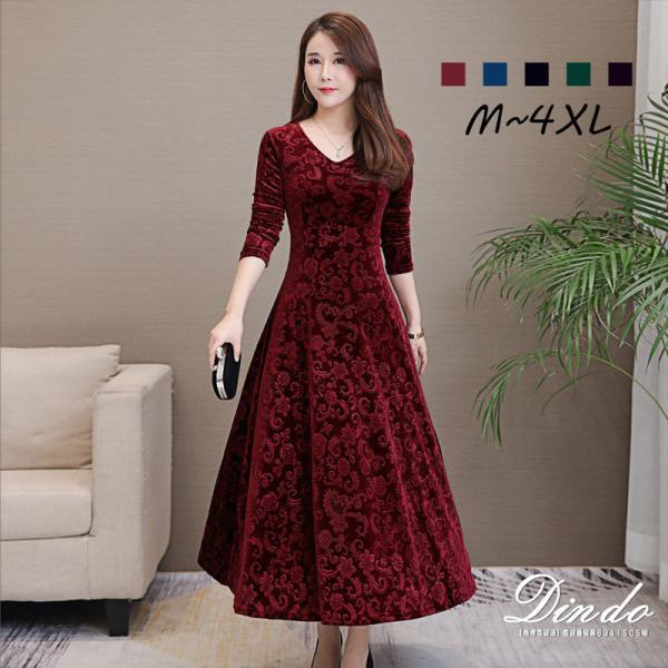 ワンピース レディース 刺繍 ロング 長袖 ワンピース シンプル シャツ ワンピシリーズ 『シンプル...