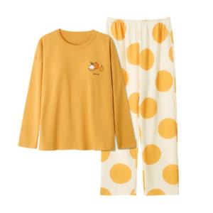 パジャマ 寝間着 ロングパンツ 上下セット 大...の詳細画像4