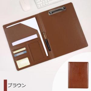 ビジネスバインダー A4 レザー ファイル 高...の詳細画像2