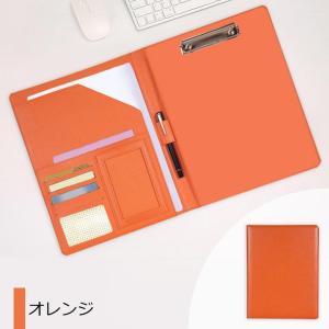 ビジネスバインダー A4 レザー ファイル 高...の詳細画像5