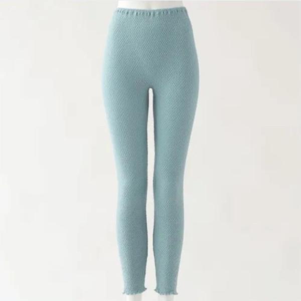 レギンス Mサイズ のびりら ルームウェア エトワール841 鹿の子編み