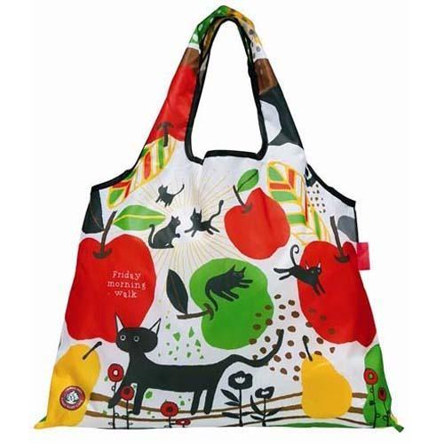 2WAYエコバッグ Cat DESIGNERS JAPAN ネコ