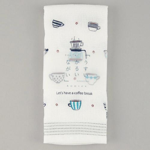てぬぐいタオル 布ごよみ コーヒーカップ 今治の日本製 食器柄