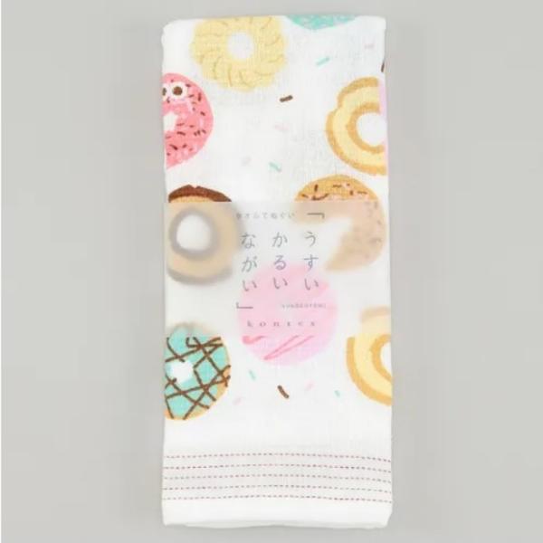 てぬぐいタオル 布ごよみ ドーナツ 今治の日本製 菓子