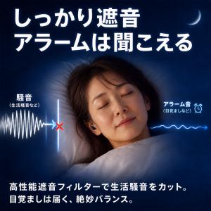 耳栓 睡眠用 遮音 シリコン 痛くない いびき...の詳細画像5
