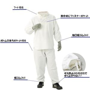 綿ヤッケ 塗装服 NiKKO HK-506 上...の詳細画像2