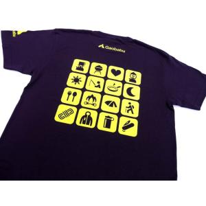 ガオバブ(Gaobabu)　オリジナルTシャツ(Aタイプ)　ディープパープル｜gaobabushop