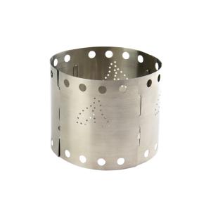 ガオバブ(Gaobabu)マルチパネル風防4P ステンレス製 ウインドスクリーン 防風 風除け 円形...