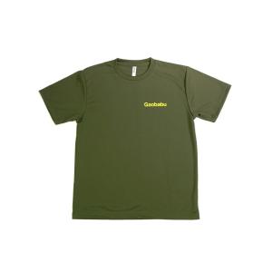 ガオバブ(Gaobabu)　オリジナルドライTシャツ(Bタイプ)　 アーミーグリーン｜gaobabushop