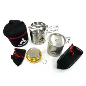 ガオバブ(Gaobabu)Gaobabuキャリボ ステンマグ+アルコールバーナーセット GSET-10 3点セット アルスト アルコールバーナー