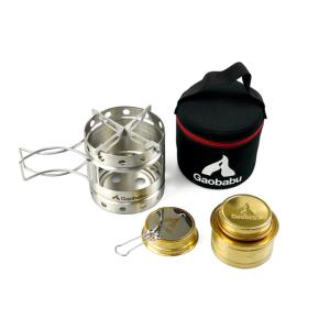 ガオバブ(Gaobabu)キャリボ風防 アルコールバーナーDEEPタイプセット メッシュ袋付き GS...