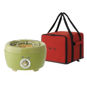 ロゴス L/Sアラジン Pガスカセットコンロ ヒバリン+LOGOS × SENGOKU ALADDIN ヒバリン ケースお買い得2点セット