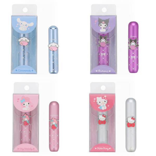 サンリオキャラクターズ アトマイザー ハローキティ マイメロディ クロミ シナモロール 香水 5ml...