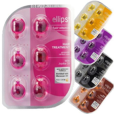 エリップス 6粒入り シート （　ビタミンボール ellips　洗い流さないトリートメント ヘアエス...
