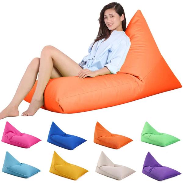 防水 屋外でも使用可能 ビーズクッション アウトドア ビーチクッション カバー セット 背もたれ お...