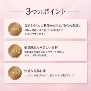 傷あとケアテープ 1.5m 3m 帝王切開 傷...の詳細画像4