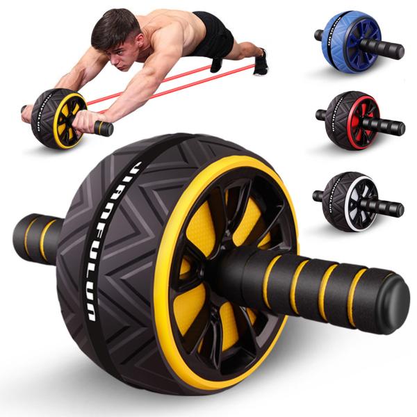 腹筋ローラー ひざマット付 2 腹筋運動 超静音 筋トレ ダイエット シックスパック 体幹 腸活 腹...