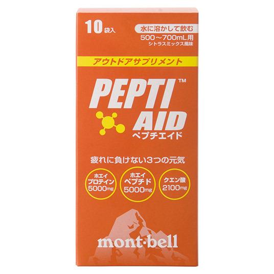 モンベル mont-bell アウトドアサプリメント ペプチエイド 10袋入