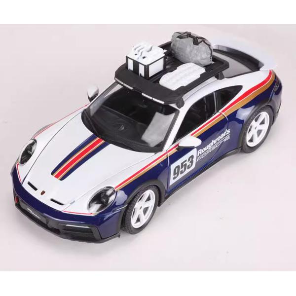 Burago 1/24 Porsche 911 (992) Dakar #953 Roughroad...