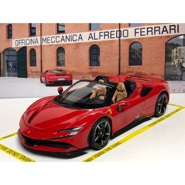 Burago 1/18 Ferrari SF90 Stradale Spider　レッド　フェラーリ...