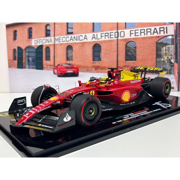 BBR 1/18 Ferrari F1 75 Italian GP Monza 2022 C.Lec...