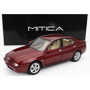 ＜予約品＞　Mitica 1/18 Alfa Romeo 166 3.0 V6 1998　Proteo Red　アルファロメオ｜garage-forza