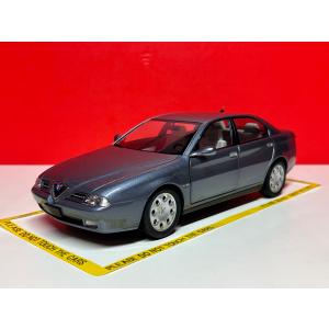 ＜予約品＞　Mitica 1/18 Alfa Romeo 166 3.0 V6 1998　NETTUNO GREY　パトカーパーツ付　アルファロメオ｜garage-forza