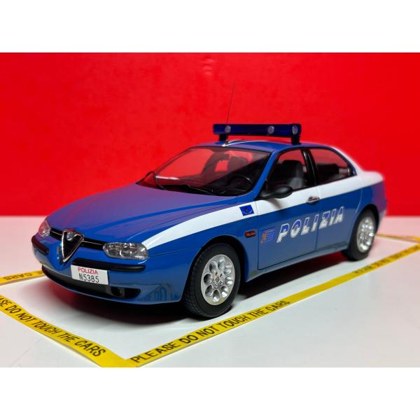 Mitica 1/18 Alfa Romeo 156 2.0 Twin Spark POLIZIA ...